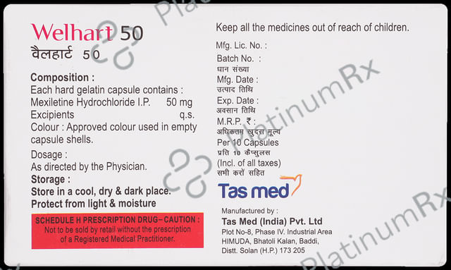 Welhart 50mg Capsule 10s