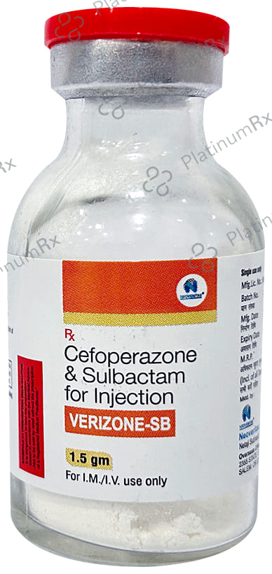 Verizone SB 1.5gm 1000/500mg Injection 1s