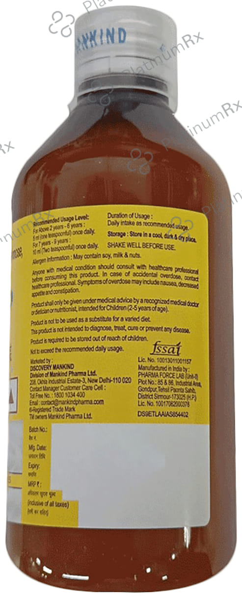 Caldikind P New Delicious Mango Oral Suspension 200ml