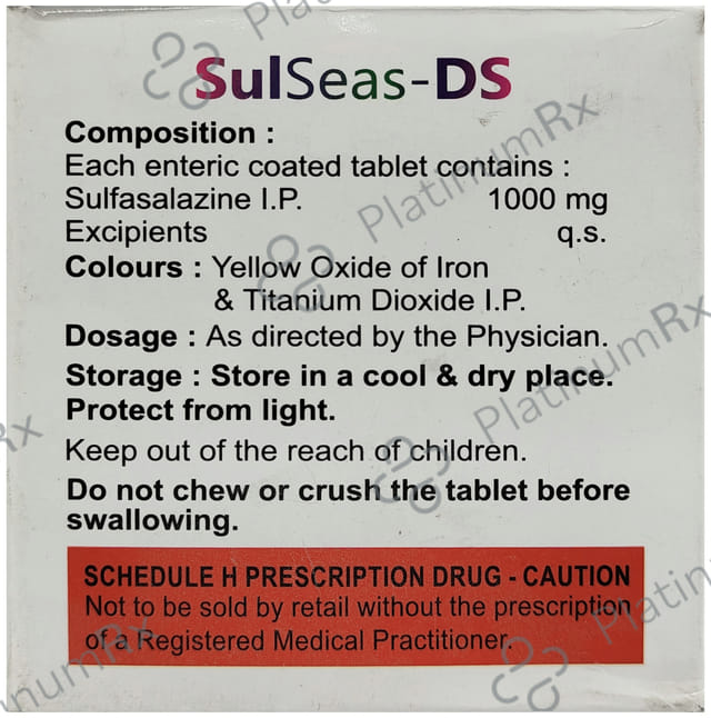 Sulseas DS 1000mg Tablet 15s