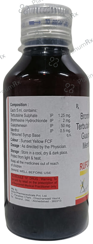 Rufcof Syrup 45/505/0.55/1.255