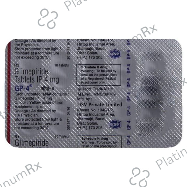 GP 4mg Tablet 10s