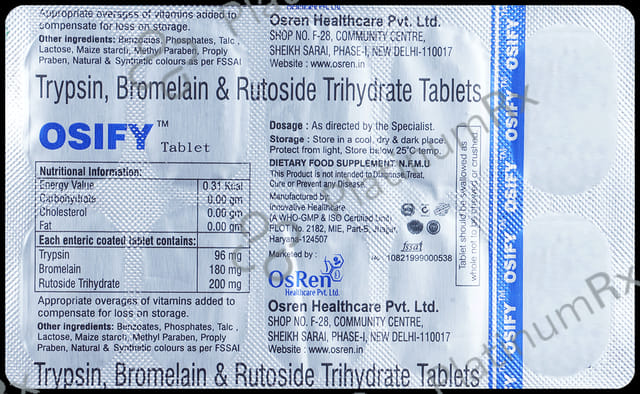 Osify 200/96/180mg Tablet 10s