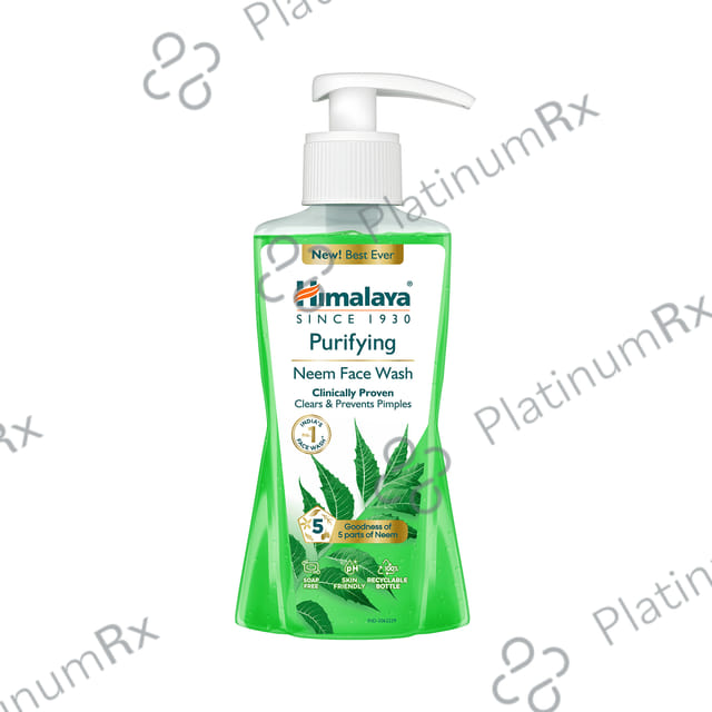 Himalaya Herbals Purifying Neem Face Wash 200ml