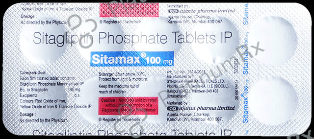 Sitamax 100mg Tablet 10s