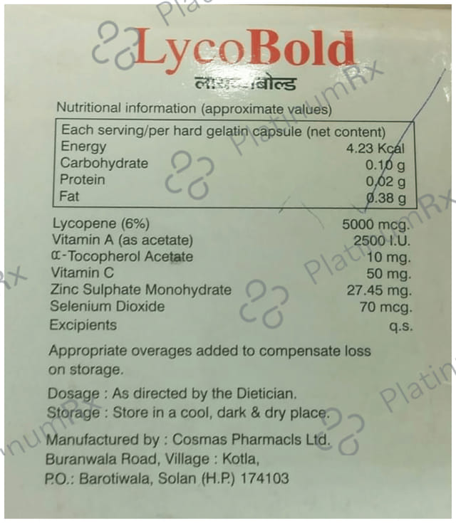 Lycobold Capsule 10s