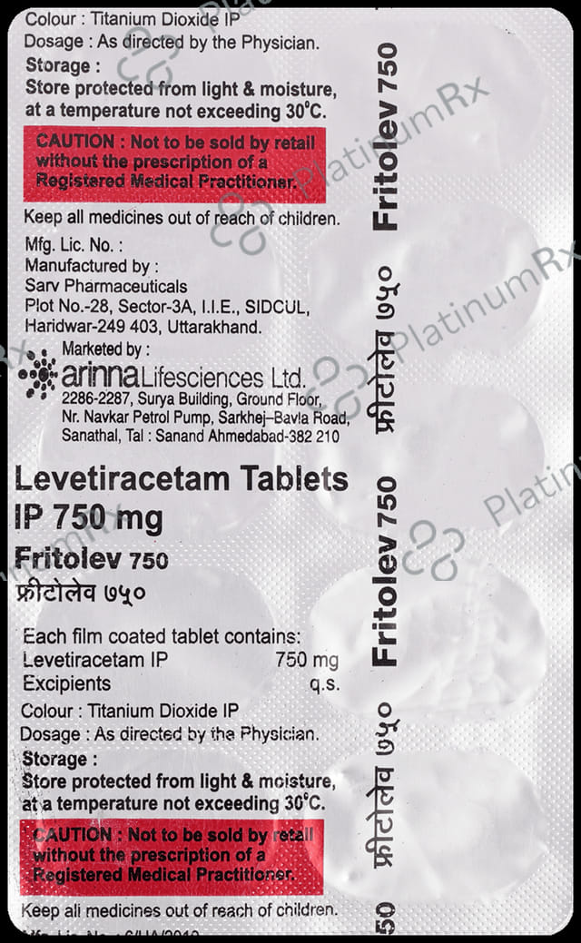 Fritolev 750 Tablet