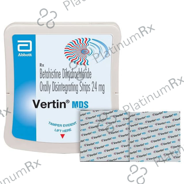 Vertin MDS Orally Disintegrating Strip 10s