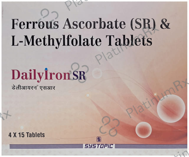 Daily Iron SR 100/0.5mg Tablet 15s
