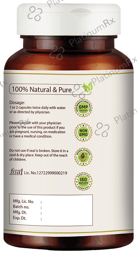 Vedikroots Ashwagandha Veg Capsule (60 Each) 1 Bottle