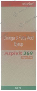 Asprius Aspivit 369 Syrup Sugar Free