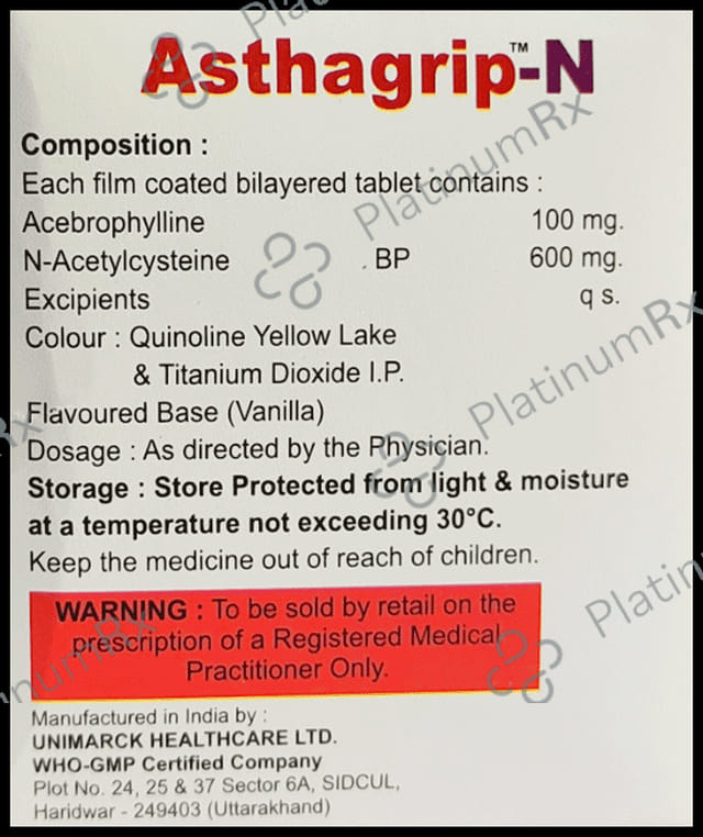 Asthagrip-N Tablet
