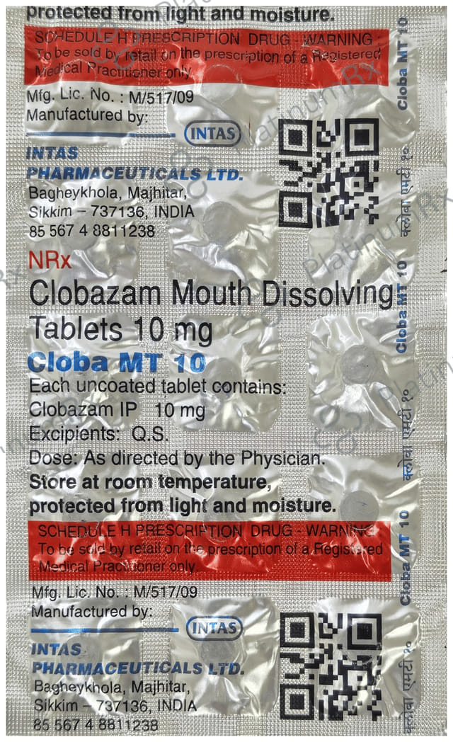 Cloba MT 10mg Tablet