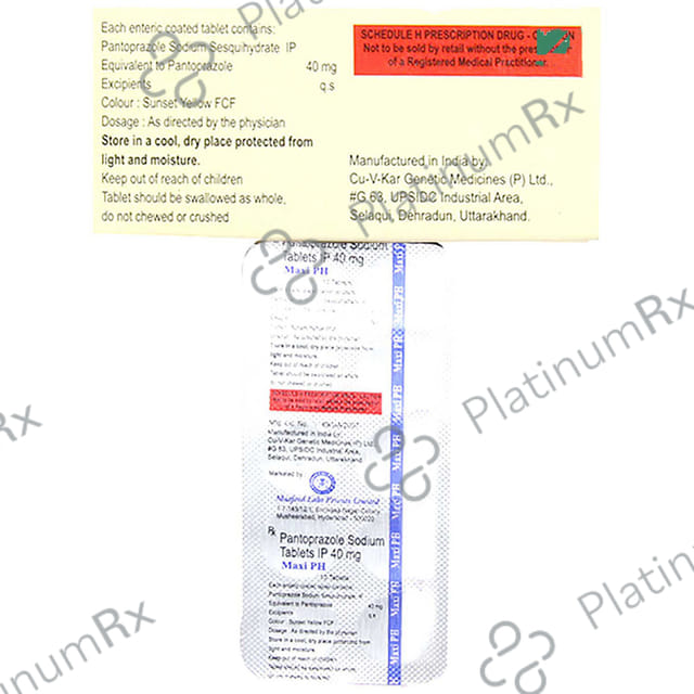 Maxi PH 40mg Tablet