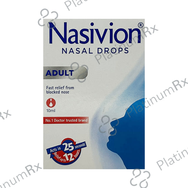 Nasivion Adult 0.05% Nasal Drop 10ml