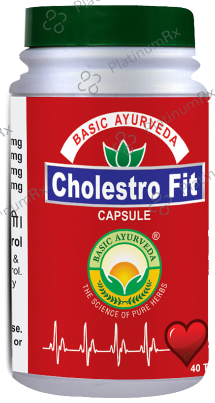 Basic Ayurveda Cholestro Fit Capsule