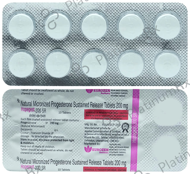 Hopegest 200mg Tablet SR