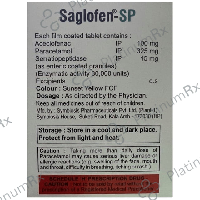Saglofen-SP Tablet