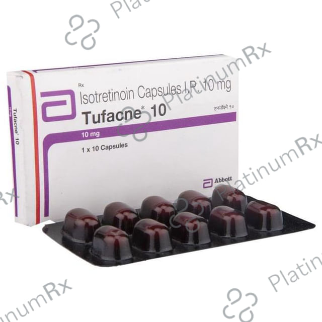 Tufacne 10mg Capsule 10s
