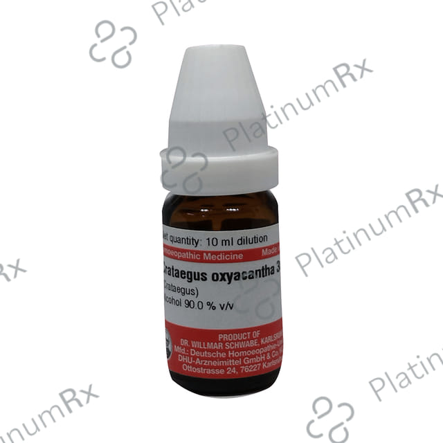 Dr Willmar Schwabe Germany Crataegus Oxyacantha Dilution 30