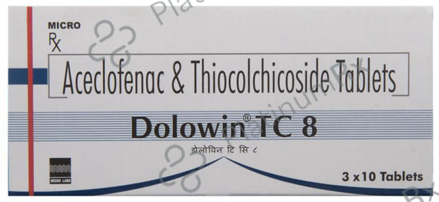 Dolowin TC 8/100mg Tablet 10s