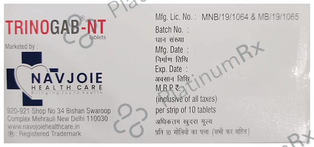 Trinogab-NT Tablet