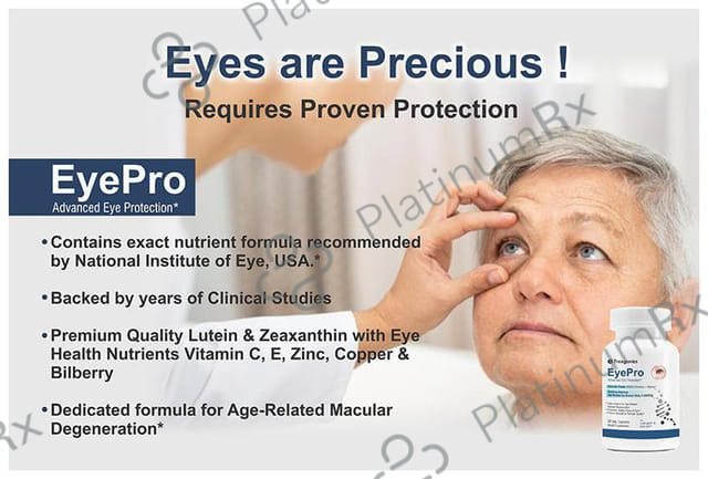 Trexgenics EyePro AREDS2 Eye Care Veg Capsule