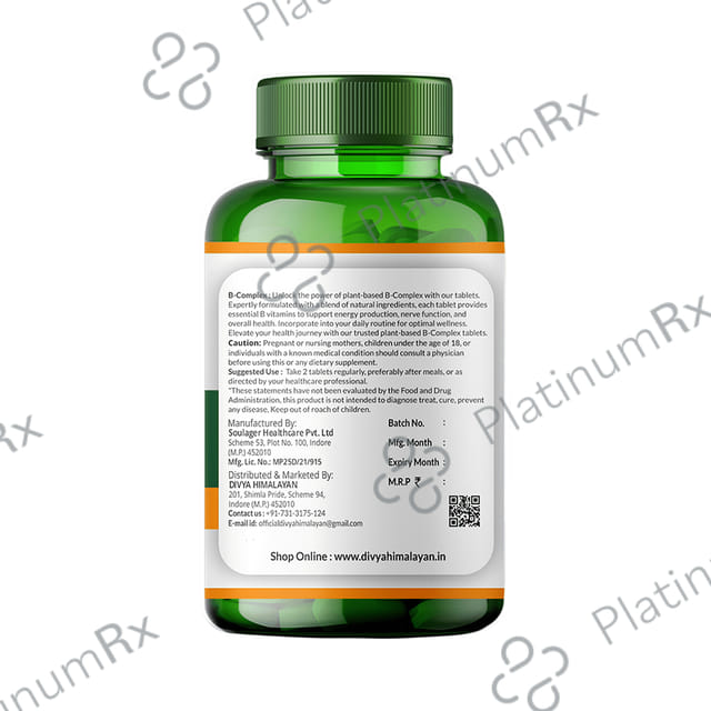 Divya Himalayan Premium B Complex Capsule 60s
