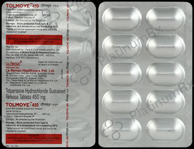 Tolmove 450mg Tablet SR
