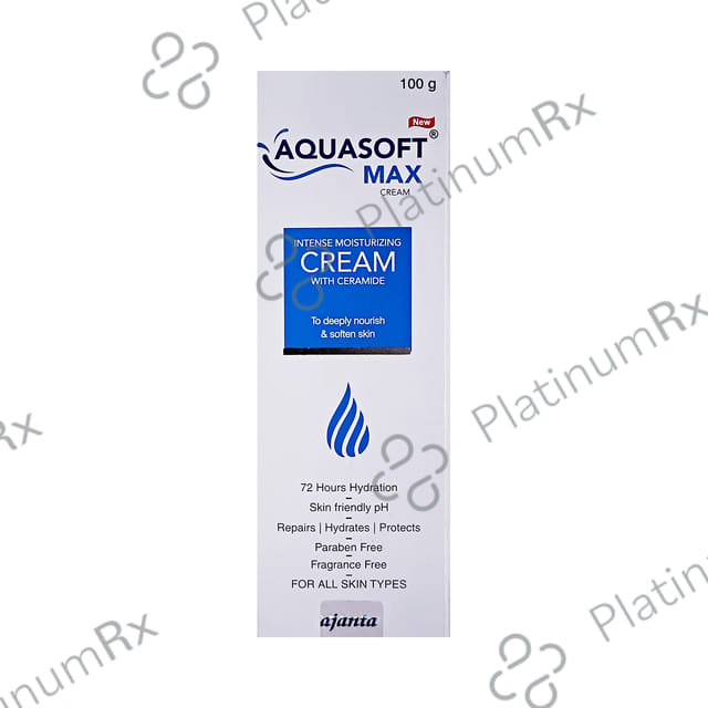 Aquasoft New Aquasoft Max Intensive Moisturising Cream 100gm