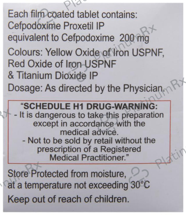 Zedocef 200mg Tablet 10s