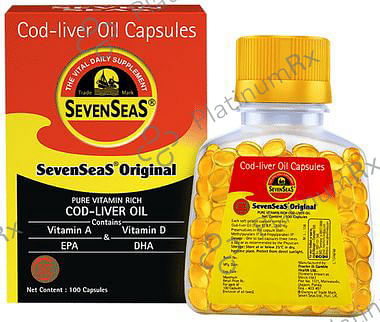 Seven Seas Original Cod Liver Oil Soft Gelatin Capsule 100s