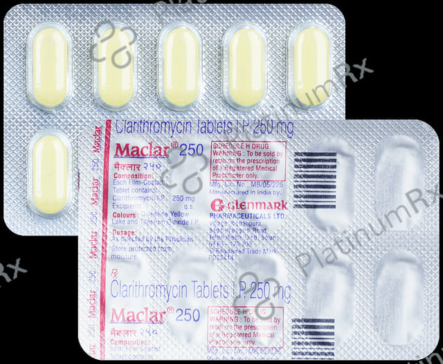 Maclar 250mg Tablet 10s
