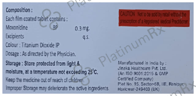 Vrinidine 0.3 Tablet