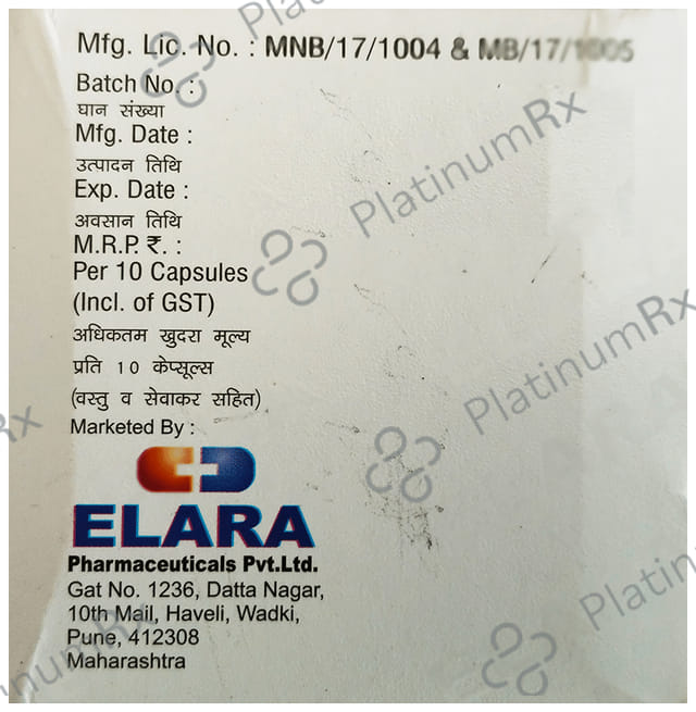 Elavom RD Capsule SR 10s