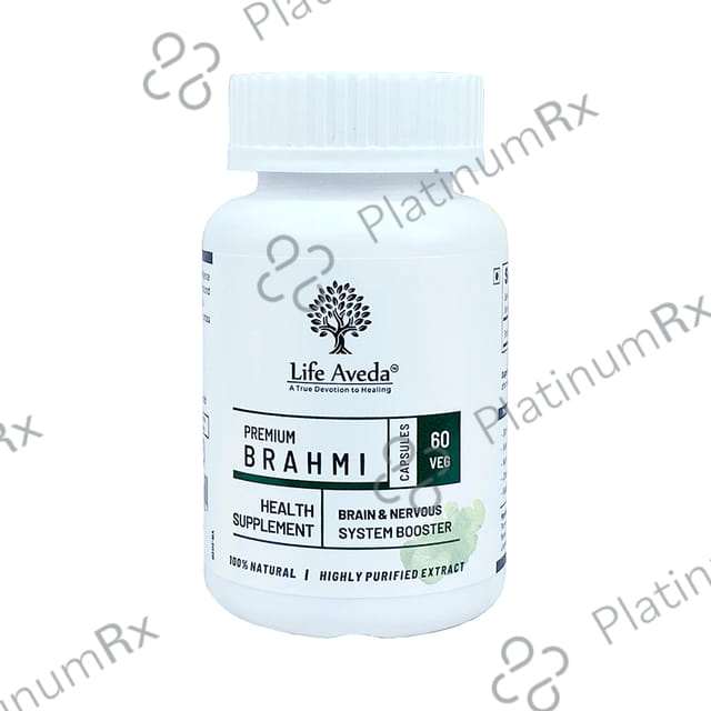 Life Aveda Premium Brahmi Veg Capsule