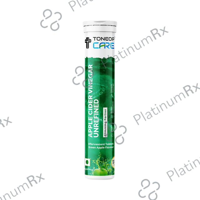 ToneOp Care Effervescent Tablet Apple Cider Vinegar Green Apple