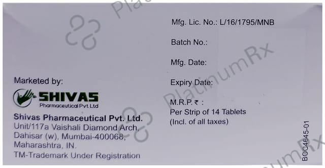 Ticastar 90mg Tablet 14s