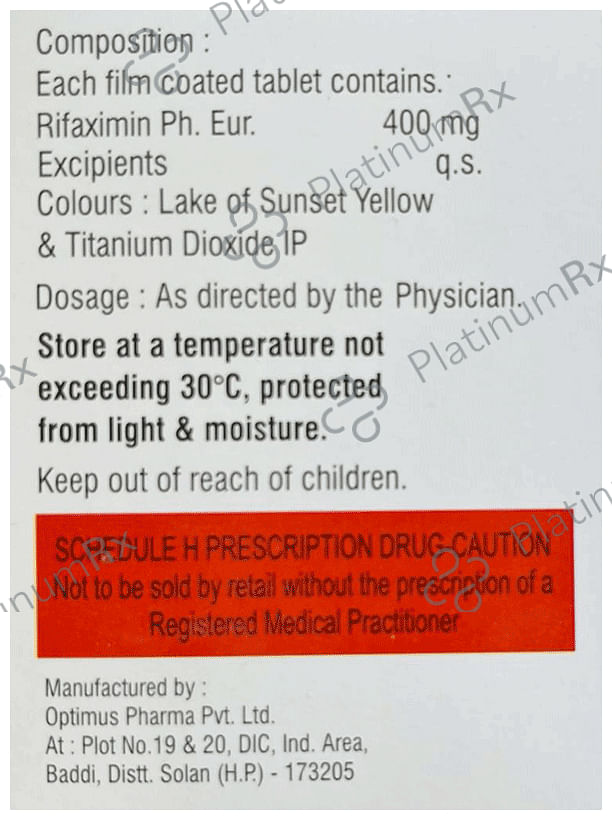 Rifacus 400mg Tablet