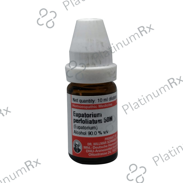 Dr Willmar Schwabe Germany Eupatorium Perfoliatum Dilution 50M
