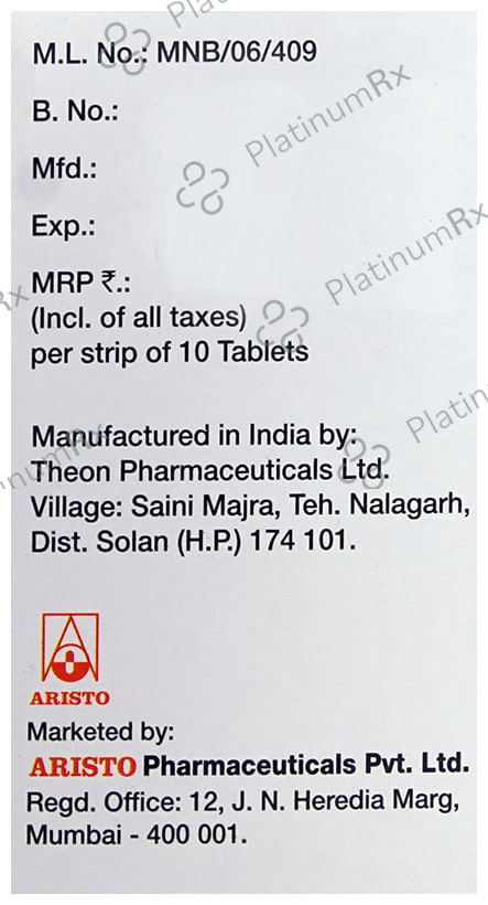 Tranlok E 500/250mg Tablet 10s