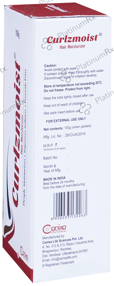 Curlzmoist Hair Moisturizer 100gm
