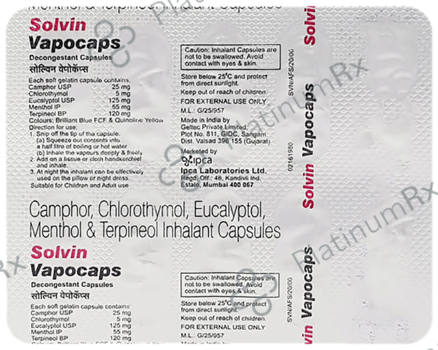 Solvin Vapocaps 10s