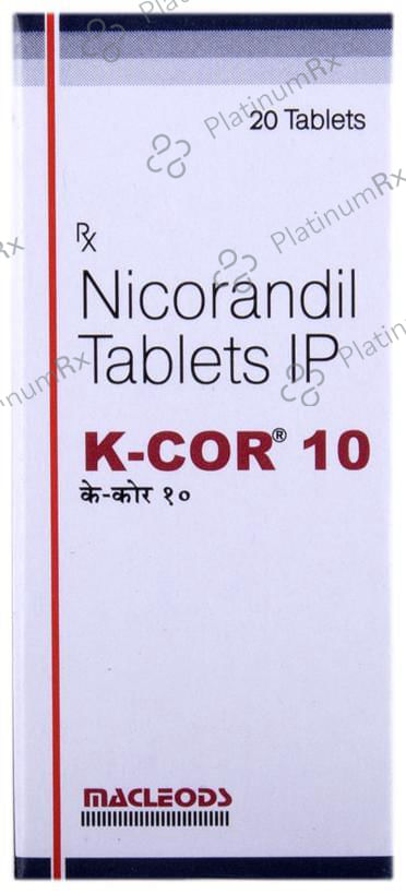 K Cor 10mg Tablet 20s