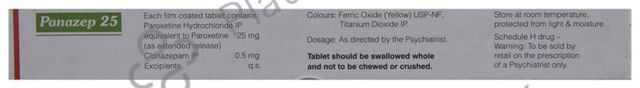 Panazep 25 Tablet ER