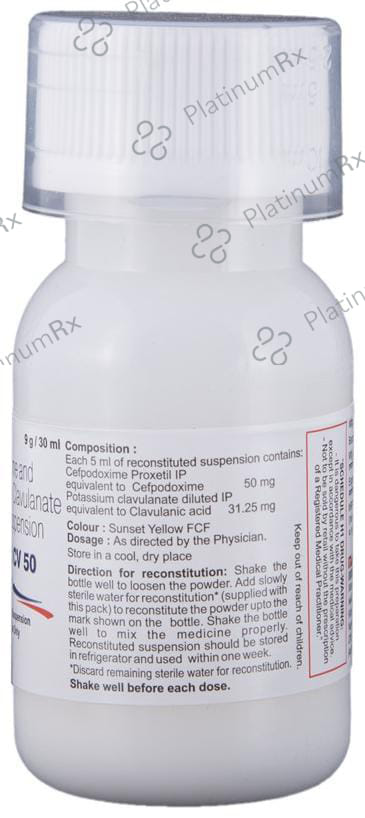 Macpod CV 50 Powder for Oral Suspension