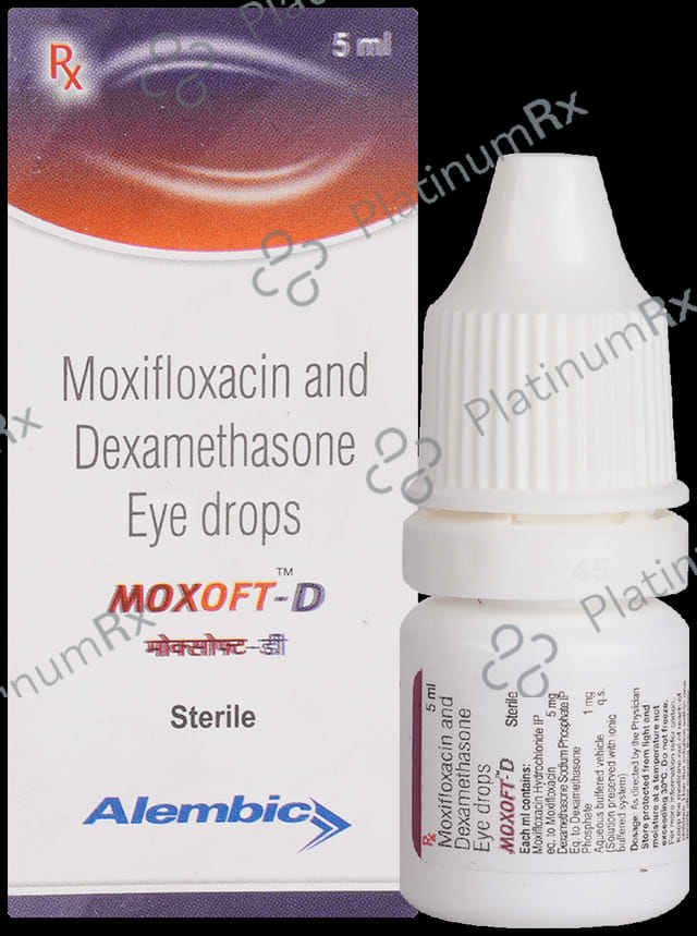 Moxoft D Eye Drop 5ml