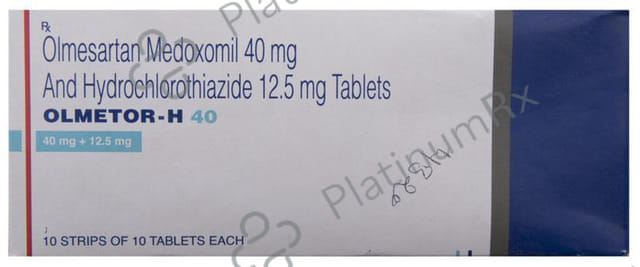 Olmetor H 40/12.5mg Tablet 10s