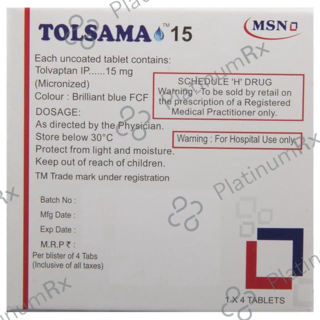 Tolsama 15mg Tablet 4s