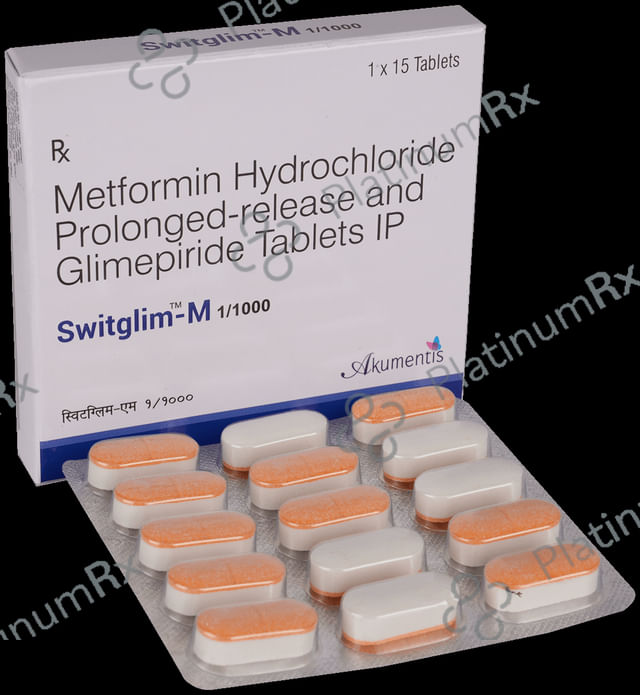 Switglim M 1/1000mg Tablet PR 15s
